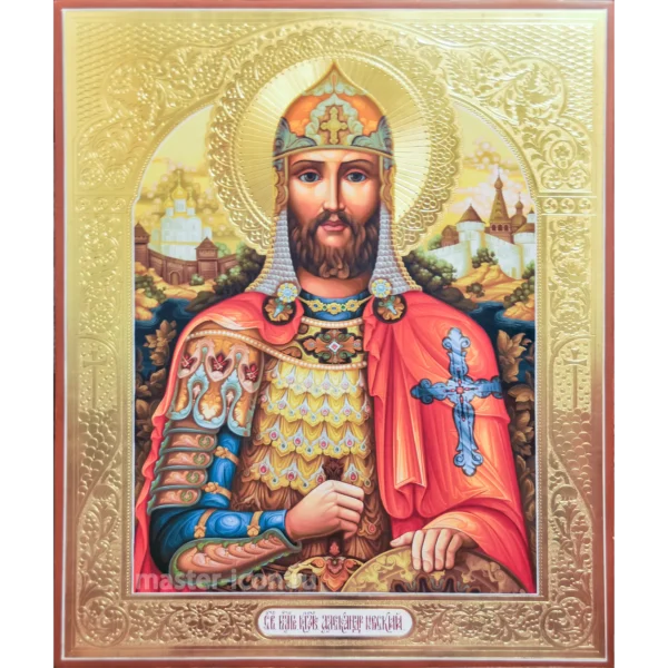 Икона князь Александр Невский